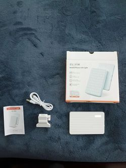 Clip-on LED Phone Light - Portable Bright Light for Photography & Video, Brand New