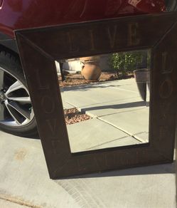 Wooden framed Mirror