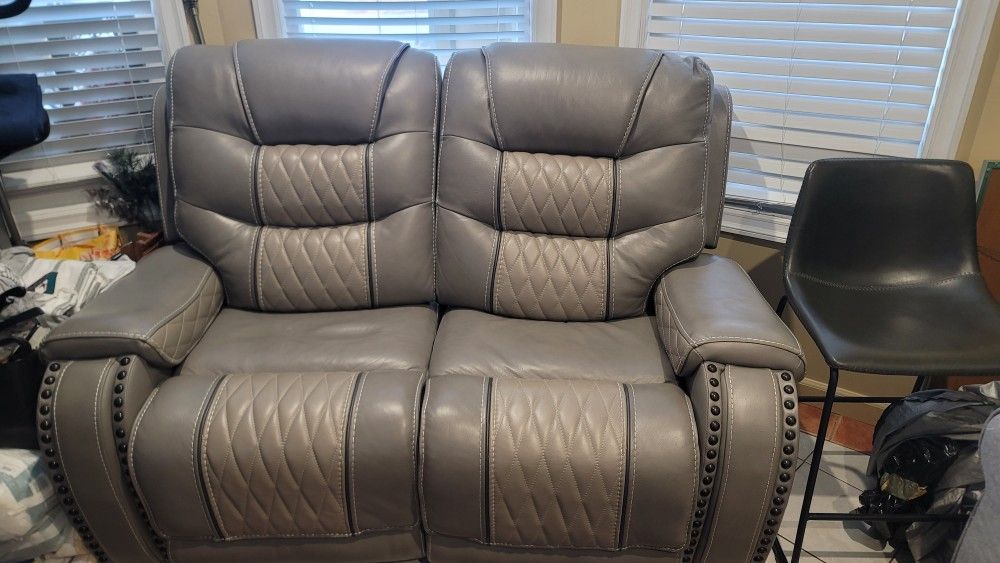 Dual-Power Loveseat