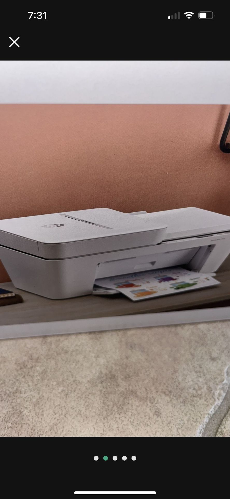 HP Printer, Scan, Copy, Mobile Fax -Desk Jet Plus 4155 All In One Wireless