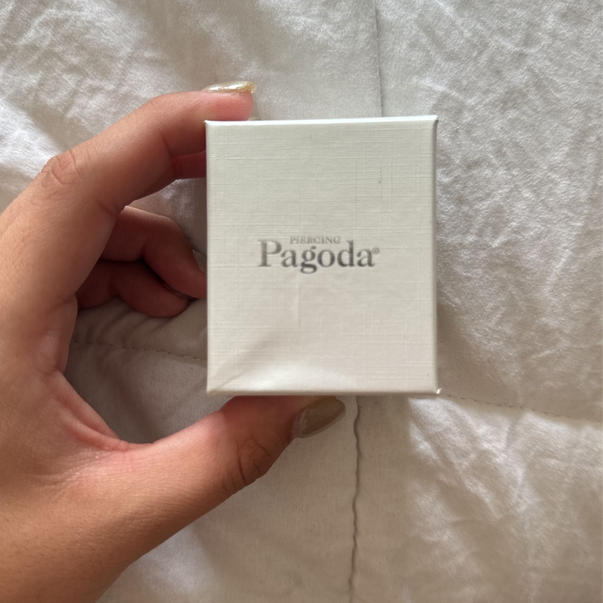 14k Diamond Nose Piercing