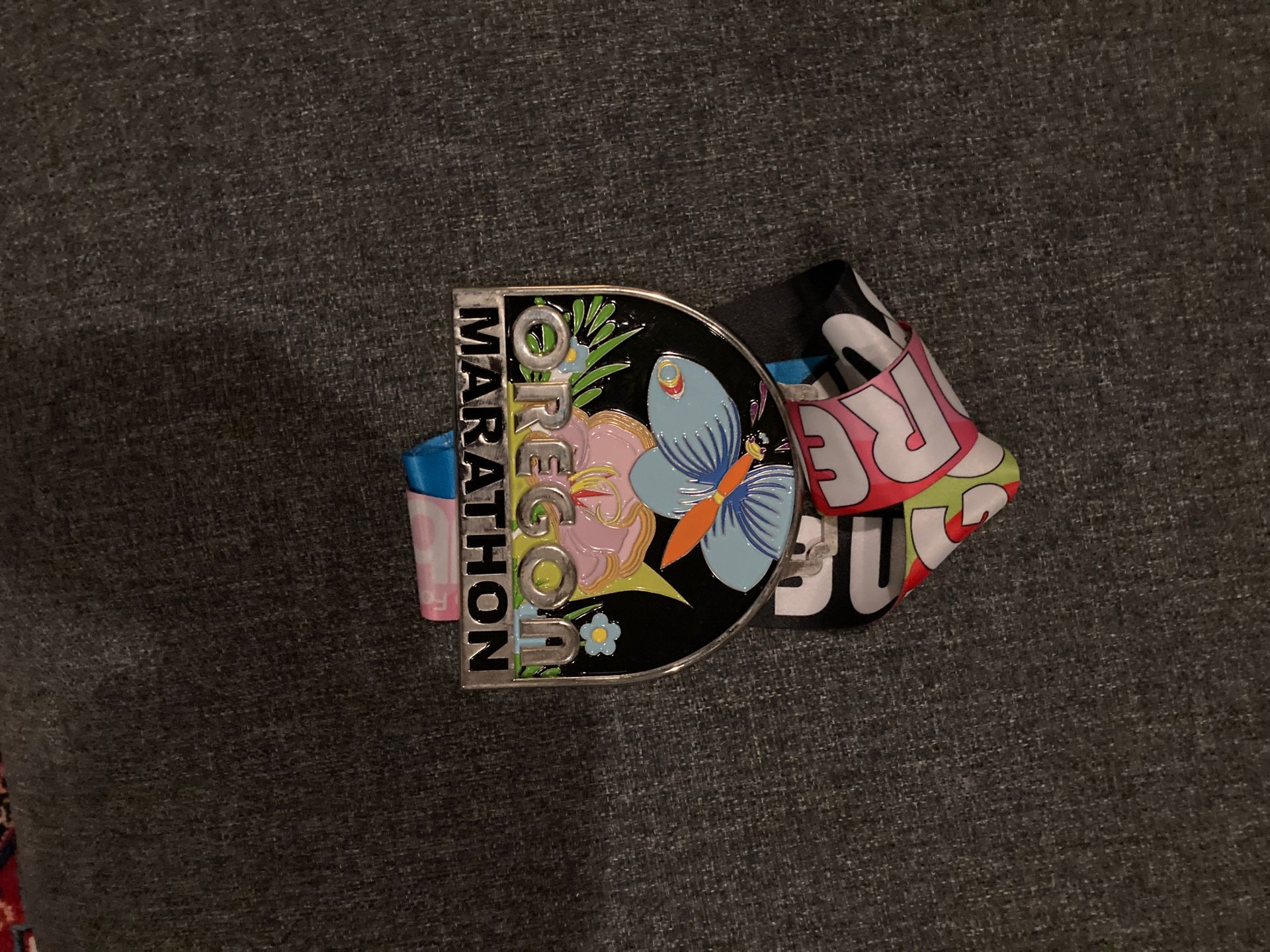 Marathon medal: Oregon Marathon