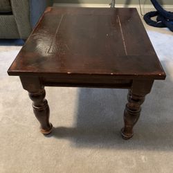 Rustic End Table