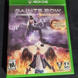Xbox One Saints Row Game 
