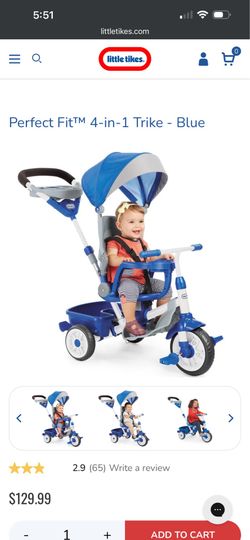 Little tikes 4 in 1 tricycle