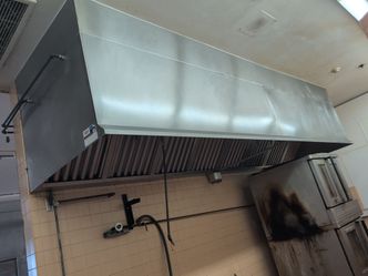 Cooking hood last inspected Aug of 26