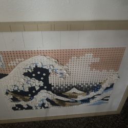 Lego Hokusai - The Great Wavw