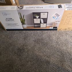 Brand new six cube organizer mainstay brand