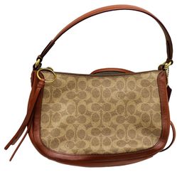 COACH Women's Coated Canvas Signatures Sutton Crossbody