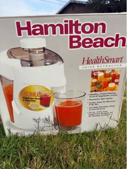 Hamilton beach juicer