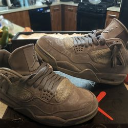 Kaws Air Jordan 4 Grey Size 11