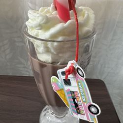 aromatic candle. Chocolate 🍫 🍒