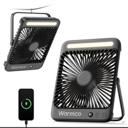 Warmco Camping Desk Fan D4 (20000mAh)
