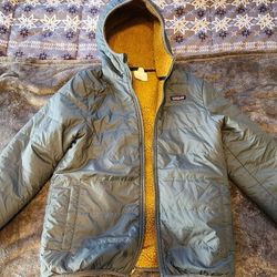 Kids Patagonia Reversible Fleece Zip Up 