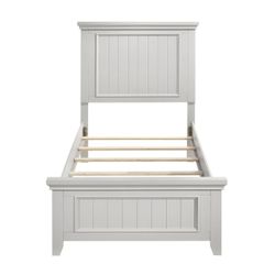 Brand new white twin bedframe