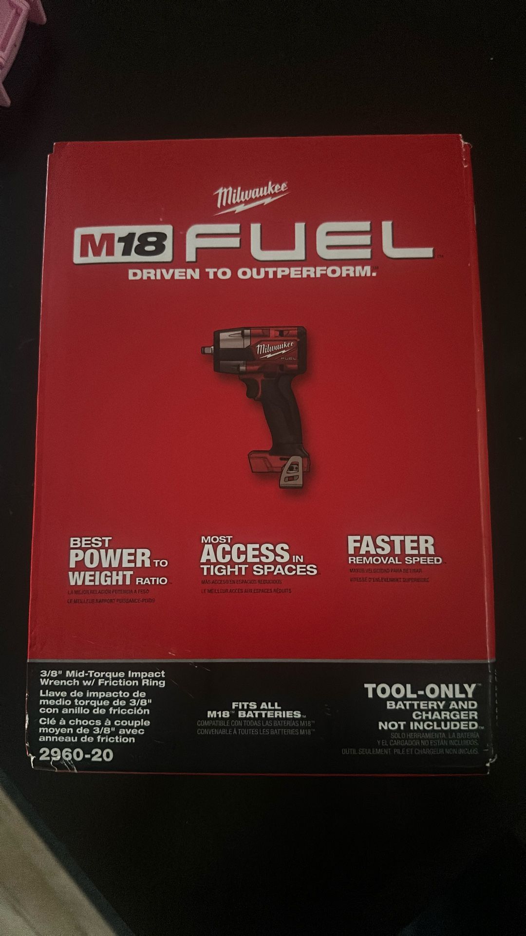 M18 Mid Torque 3/8 Wrench Brand New