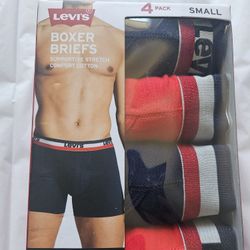 NEW Levi's 4 Pack  Boxer Briefs 