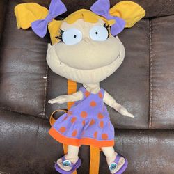 Angelica Pickles Rugrats Viacom Backpack Full body Vintage