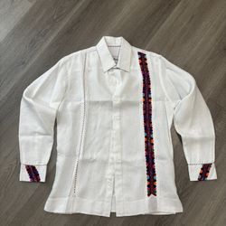 Paco Mayorga Embroidered Shirt Size M