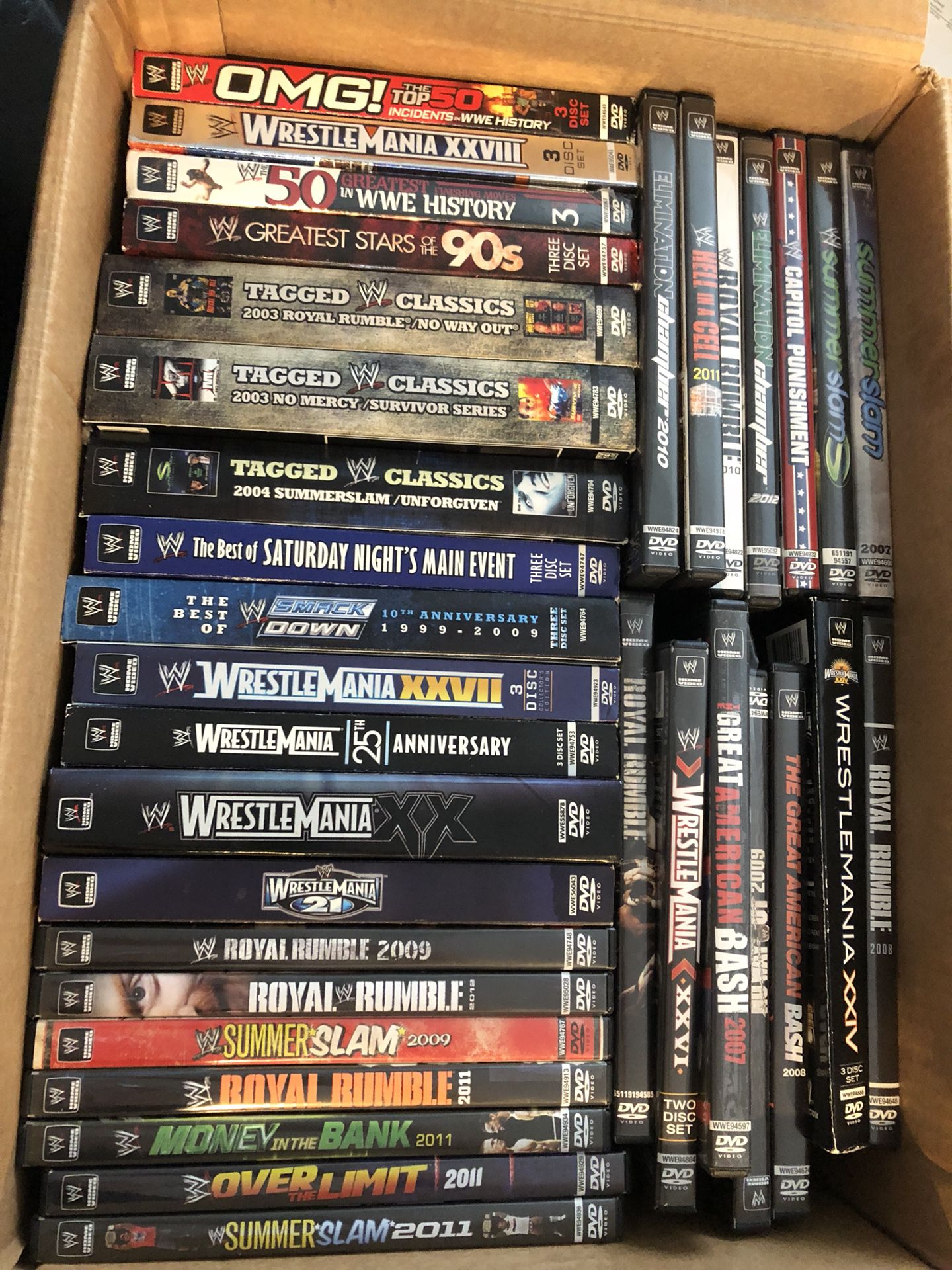 Wwe dvds collection