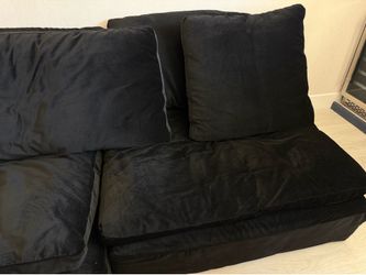 Restoration Hardware Cloud Modular 4-Piece Sectional – Black | Ultra Plush
