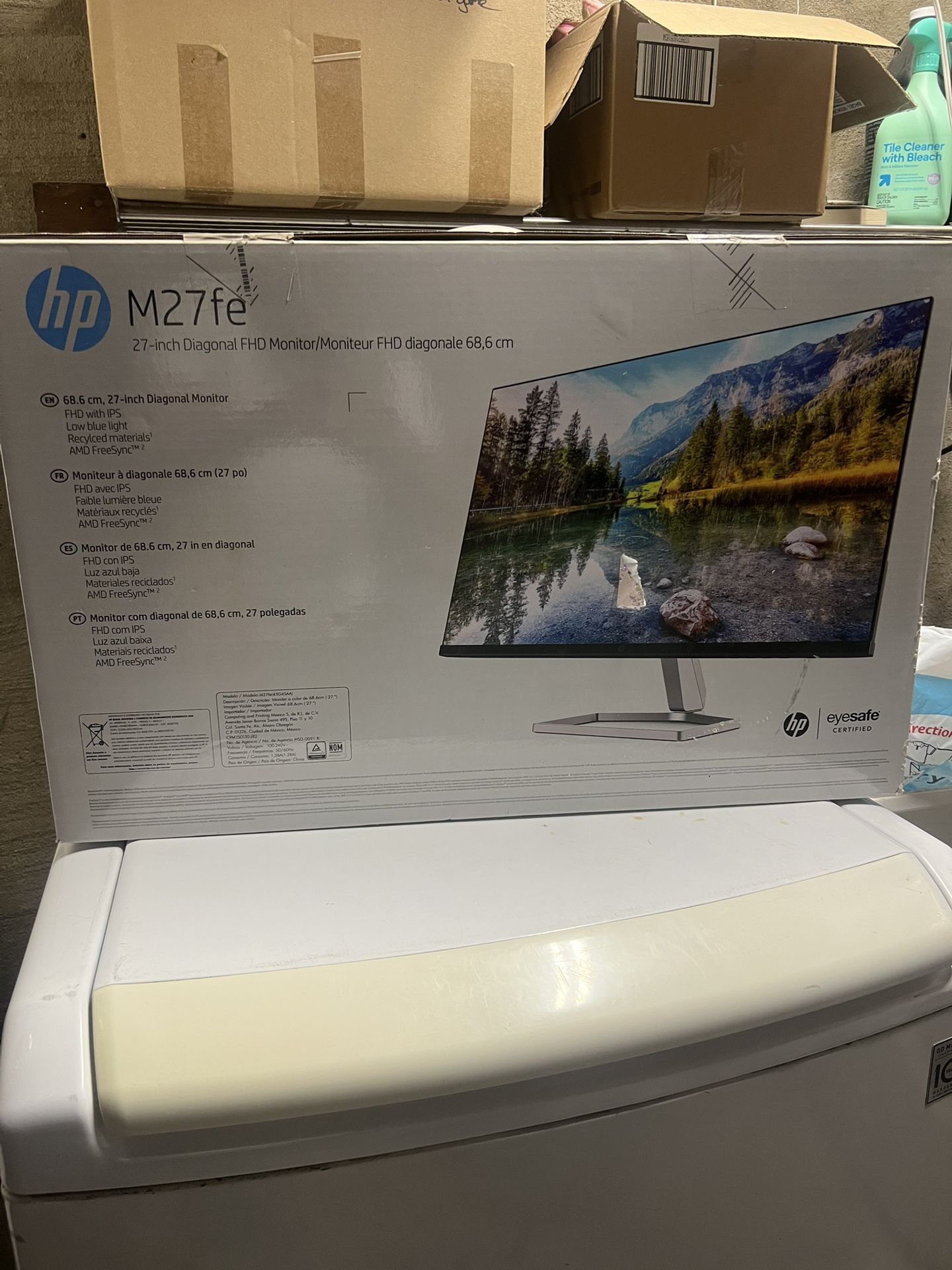 HP M27fe 27 Inch Diagonal Monitor