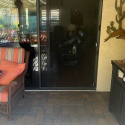 Slider Screen Door Bronze 48X78 Adjustable 