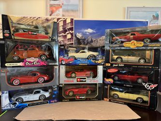 1:18 Scale Diecast Cars. New Unopened. 