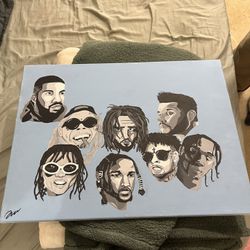 Hand Painted By A Local Artist