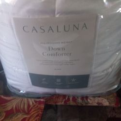A King Size Down Comforter Brand New Never Been Open