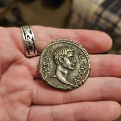 Reproduction Caesar Augustus Roman Coin