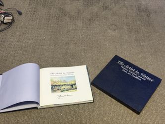 Thomas Kinkade The Artist in Nature Hardcover Art Book w Slipcase