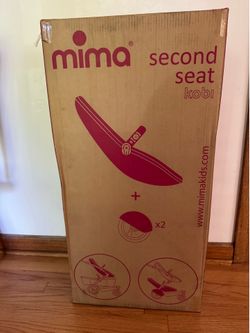New in Box Mima Kobi second seat stroller kit with rear mudguards