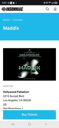 Maddix Hollywood Palladium