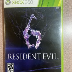 Used Xbox 360 Resident Evil Game