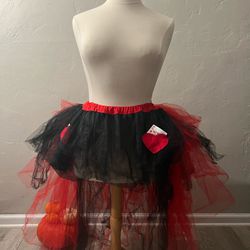 Tulle Skirt - Queen Of Hearts