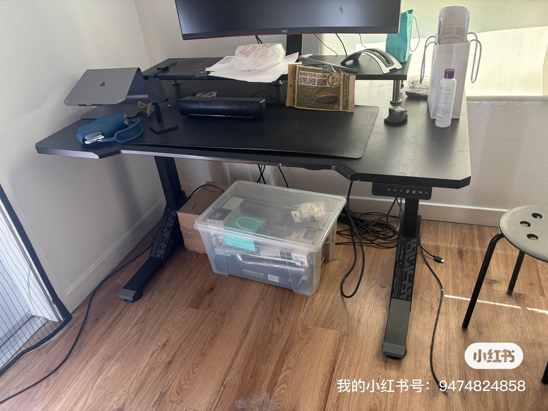 Moving Sale Electric Standing Desk