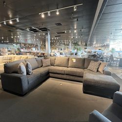 Grey 3PC Sectional