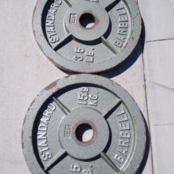 Olympic 35lbs Plates 