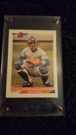 Mike Piazza Bowman Rookie Card