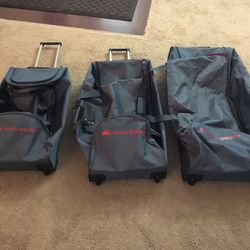 High Sierra Rolling Duffle Bag Set