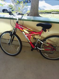 Men's bike Excitor Magna 21index shifting speed 2x suspension.