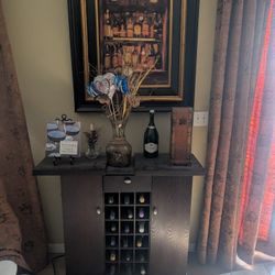 Crate And Barrel Wine Cabinet 