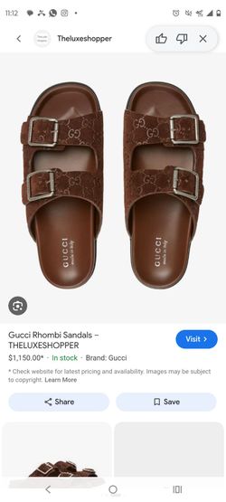 Men's slides