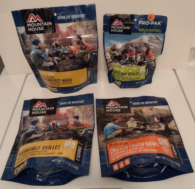 Mountain House Freeze Dried Meals