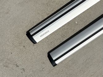 Pair of Yakima 60" JetStream Bars - Silver