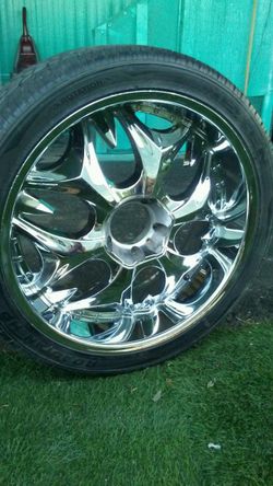 Wheels and tires 24""