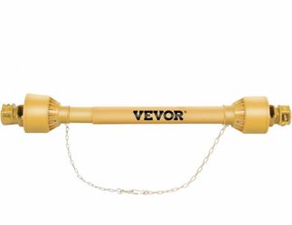 VEVOR PTO Shaft, 1-3/8” PTO Drive Shaft, 6 Spline Tractor and Implement Ends PTO Driveline Shaft, Series 4 Tractor PTO Shaft, 39”-55” Brush Hog PTO Sh