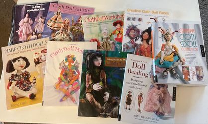 Collection of Doll Making Books