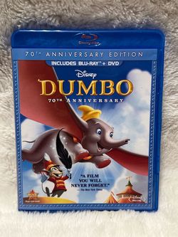 Disney Dumbo 70th Anniversary Edition Blu-ray + DVD